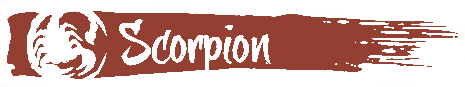 badge scorpion